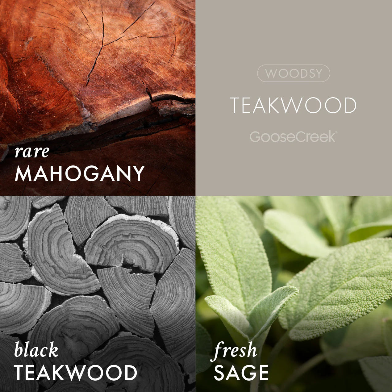 Odor Eliminating Teakwood Wax Melt