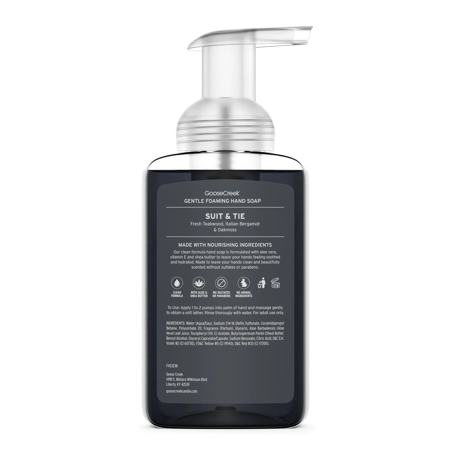 Suit & Tie Lush Foaming Hand Soap