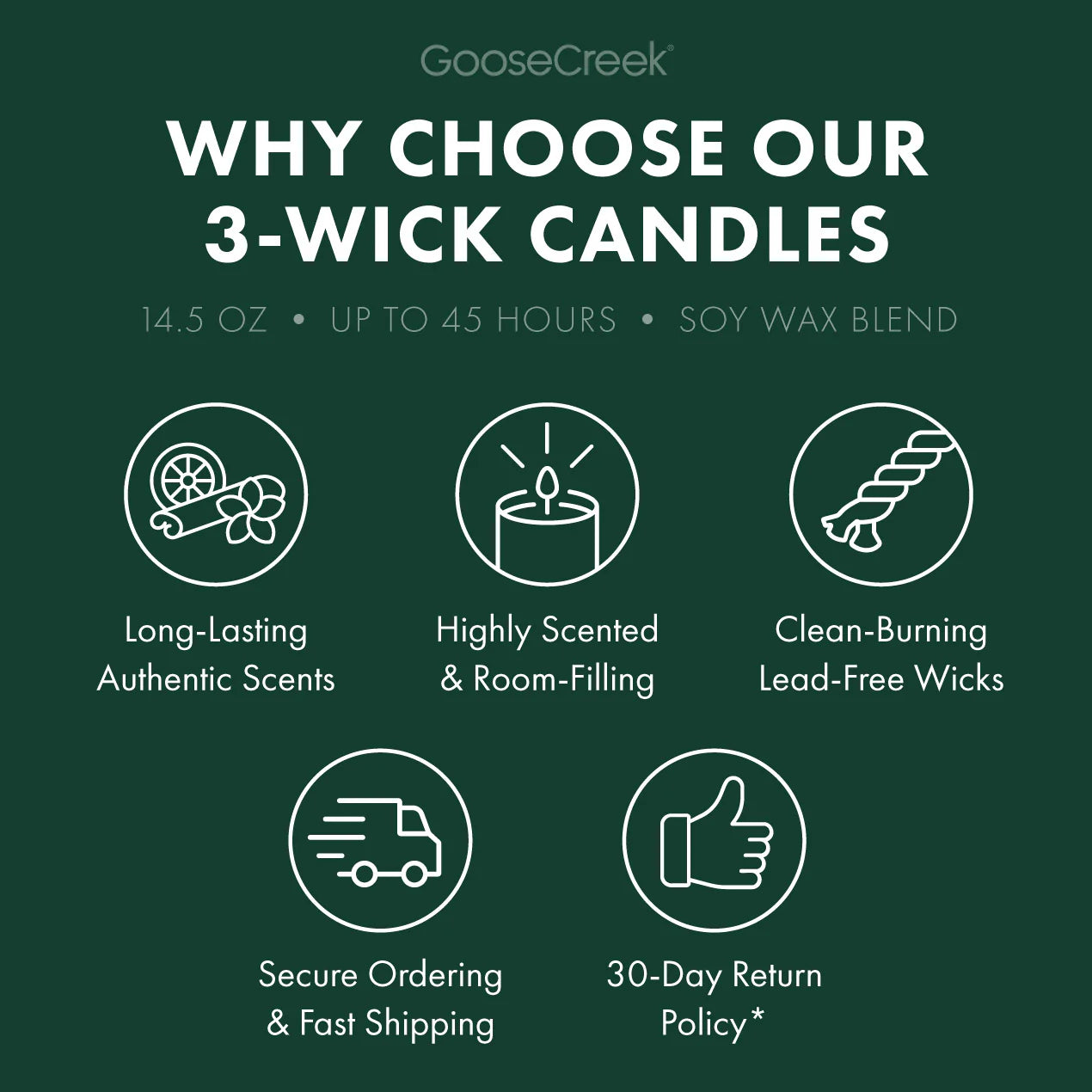 Coconut Beachwood 3-Wick Candle