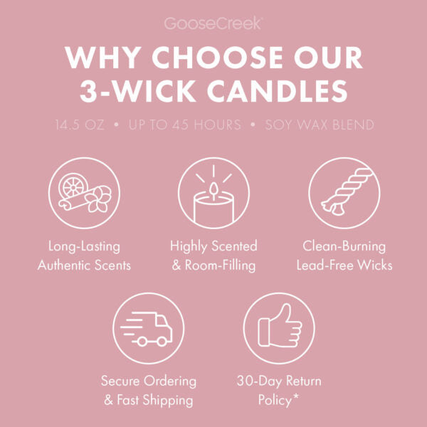 Strawberry Coconut Milk 3-Wick Candle